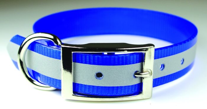 1" Sunglo Collar Straight with D Ring - 25" - Reflective - Image 3