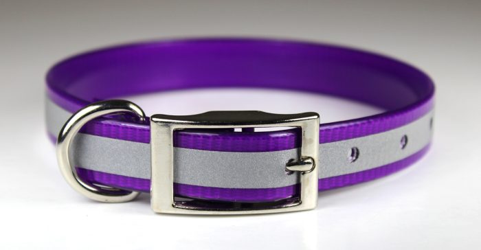 3/4" Sunglo Collar Straight with D Ring - 18" - Reflective - Image 2