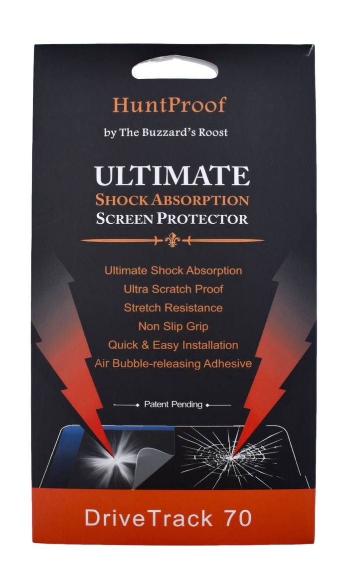 HuntProof Scratch Resistant Screen Protector for Garmin DriveTrack 70