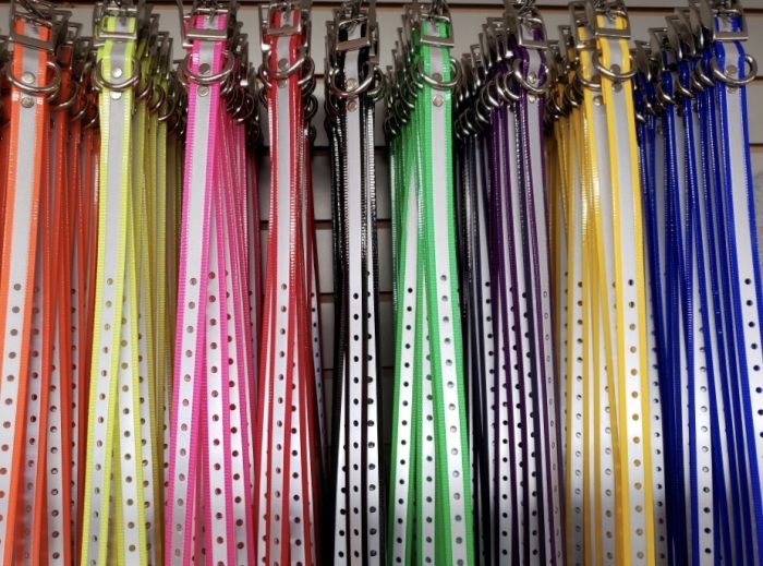 3/4" Replacement Straps for Garmin T5 Mini, TT15 Mini & Pro Collars - Reflective Colors