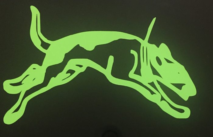 Running Hound Decals