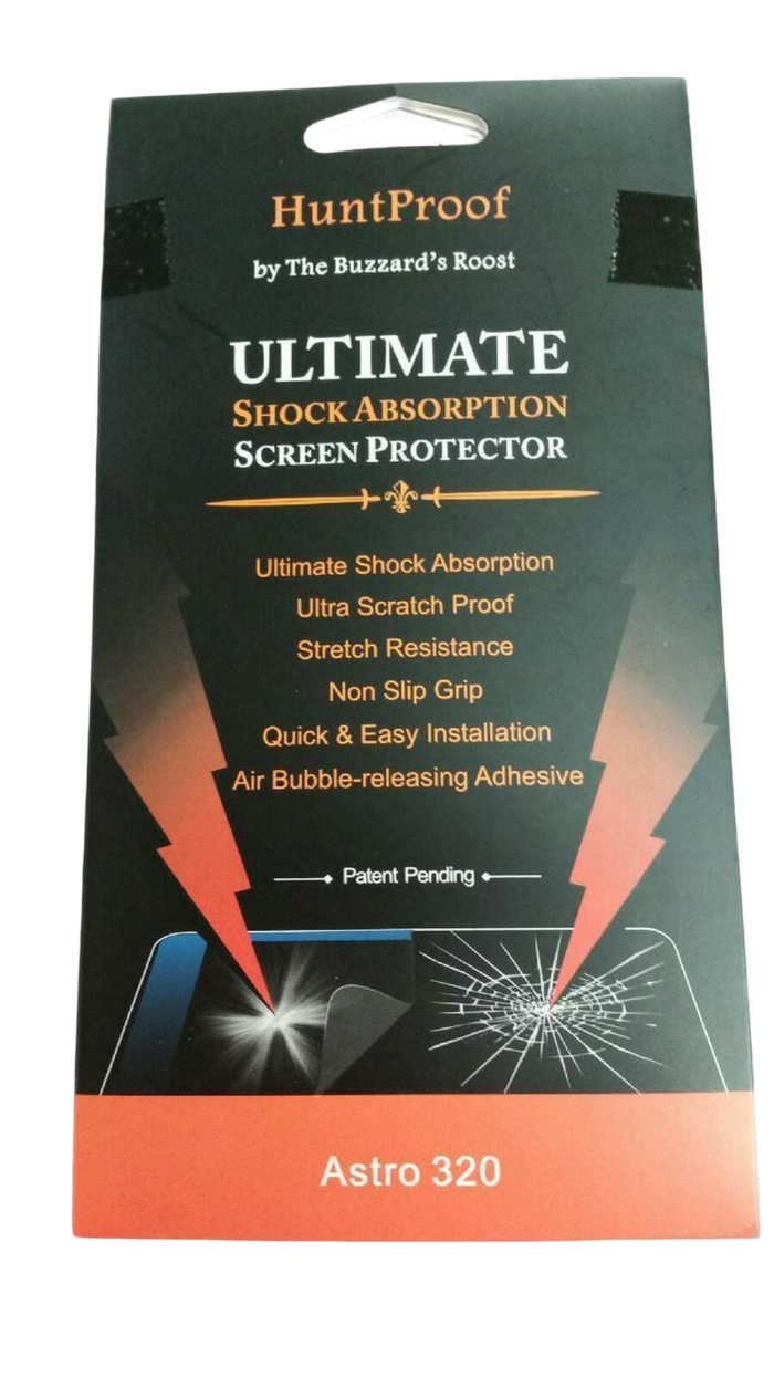 HuntProof Scratch Resistant Screen Protector for Garmin Astro 320/430
