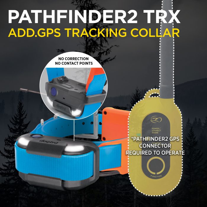 Dogtra PATHFINDER2 Additional TRX Collar - Blue - Image 4