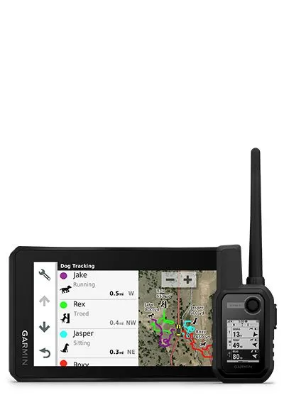 Vehicle tracking system for Garmin Alpha 10