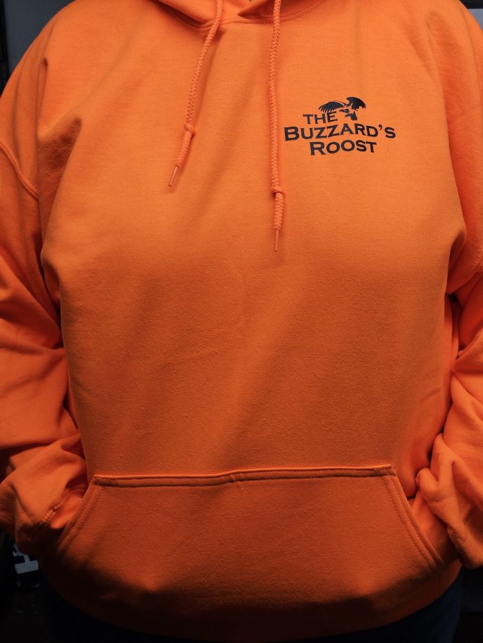 Blaze Orange Buzzard’s Roost Hoodie - Image 2
