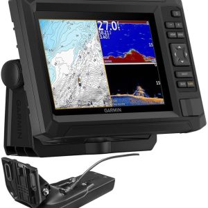 ECHOMAP™ UHD2 7" 74cv Chartplotter with GT20-TM & Garmin Navionics+ U.S. Coastal & Great Lakes Mapping