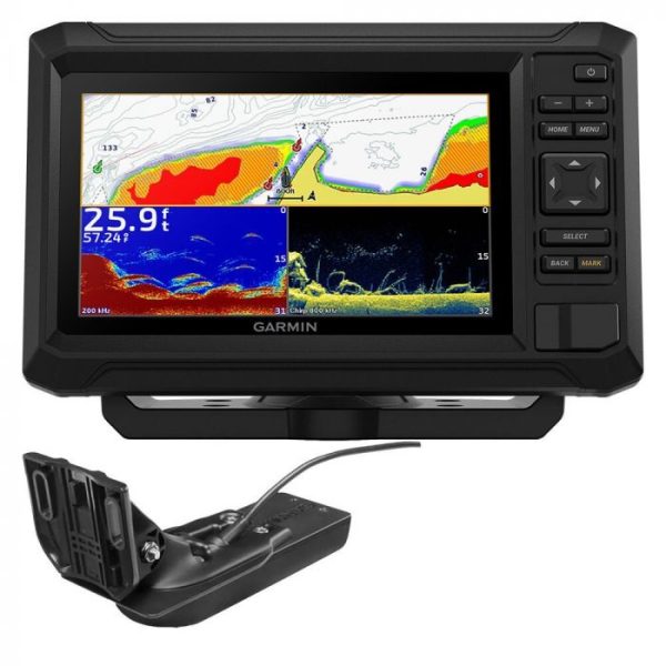 ECHOMAP™ UHD2 7" 73cv Chartplotter With GT20-TM Transducer & Lakevu G3 Mapping