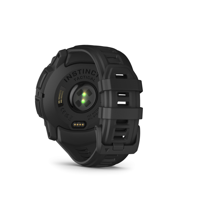 Garmin Instinct® 3 – 50 mm, AMOLED, Tactical Edition, Black w/ Black Band - Image 2