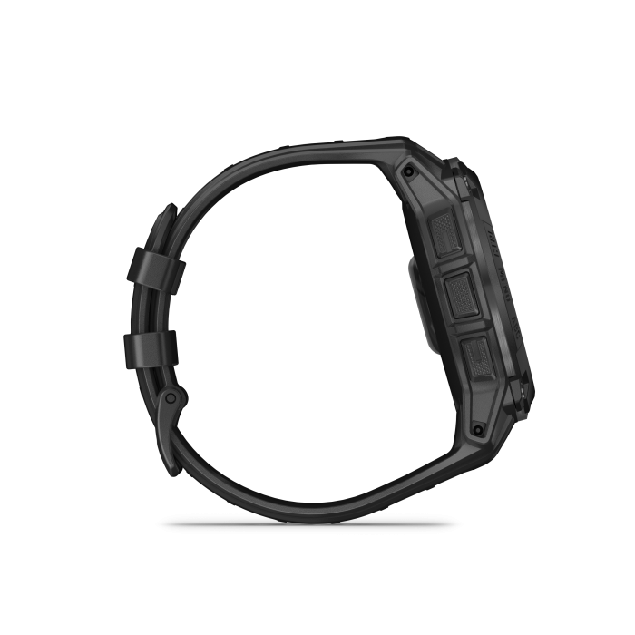 Garmin Instinct 3 – 50 mm, Solar, Tactical Edition, Black w/ Black Band - Image 3