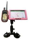 Double Suction Windshield Garmin Drivetrack 70/71 + Alpha or Astro Mount